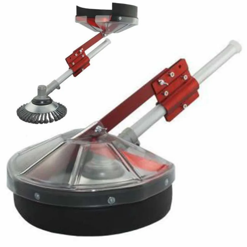 Protection anti-projection pour brosse de débroussailleuse