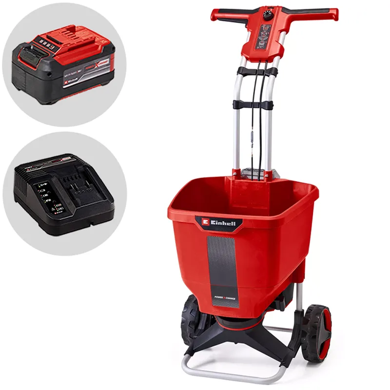 Einhell GE-SR 18/22 Li - Épandeur d'engrais multifonction à batterie - 18 V/5,2 Ah