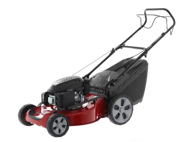 CastelGarden XC 53 S C - Tondeuse à gazon thermique tractée - 4 en 1 - Moteur de 166 cm3