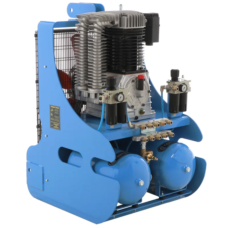 Compresseur avec attelage pour tracteur Campagnola PTO ECOPLUS 1500 - Récolte olives et taille