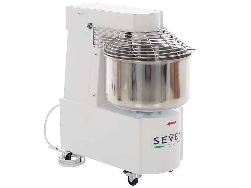 Seven Italy GH H 20 TR 2 V - Pétrin à spirale - 17 kg triphasé à 2 vitesses et haute hydratation