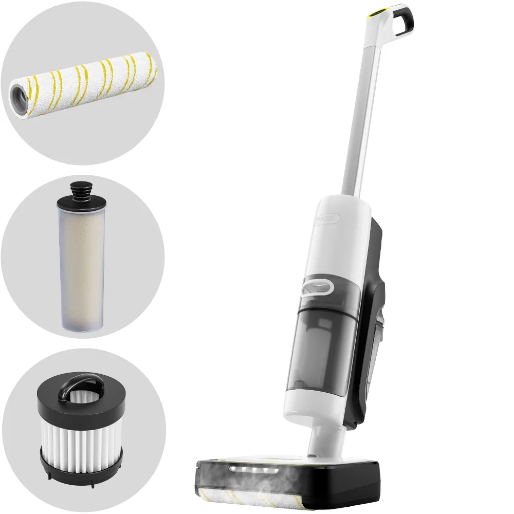 Karcher SCV 4 Steam Vac - Autolaveuse - Balai vapeur 3 en 1 - 1600 W