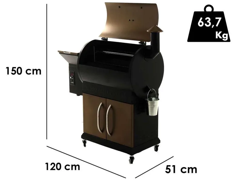 ZGrills ZPG-700D - Barbecue à pellets