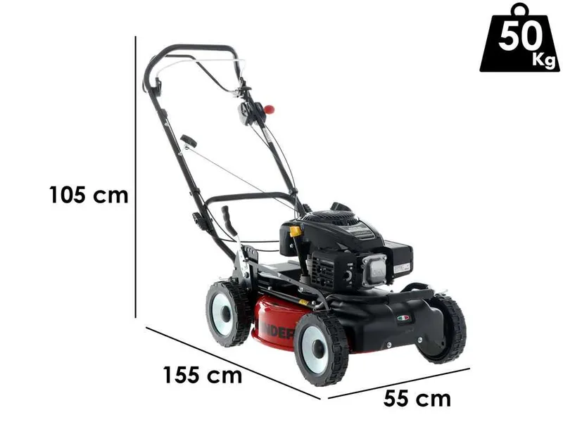Tondeuse thermique tractée Marina Systems GRINDER 52 VK - Moteur Kohler HD775
