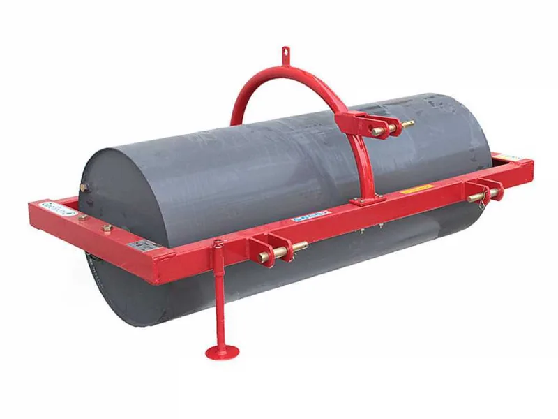 Rouleau compacteur agricole à tracteur GeoTech LR180, barre d'attelage + attache 3 points