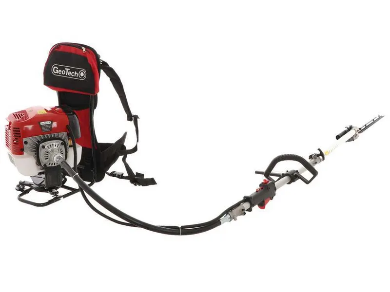GeoTech GT-2 58 BP - Débroussailleuse à dos multifonction thermique