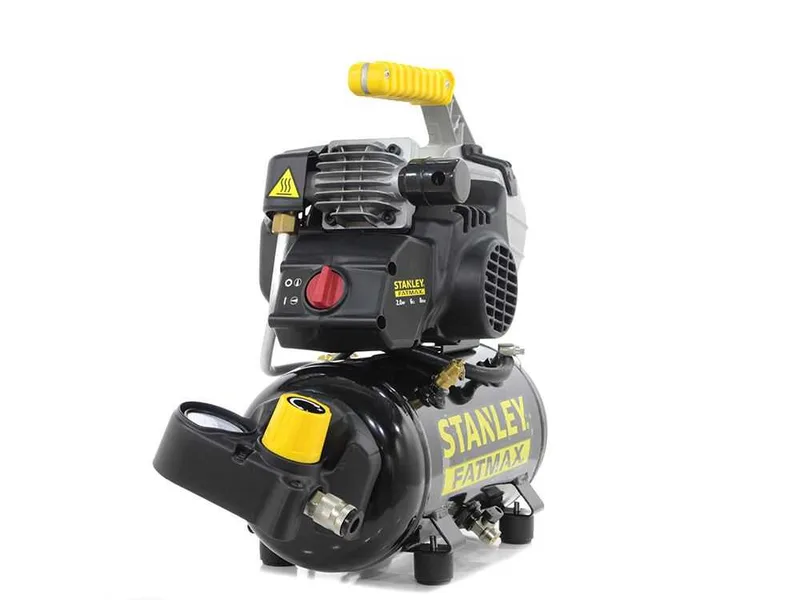 Stanley Fatmax HY 227/8/6E - Compresseur d'air électrique portatif monophasé - Moteur 2 CV - 6 L