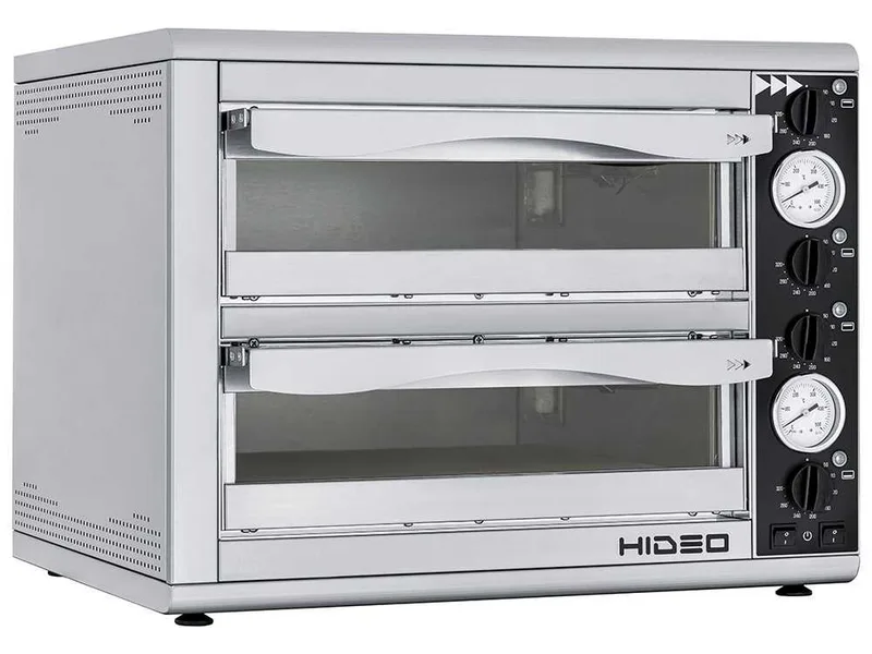 Prismafood HIDEO 2/40 - Four électrique à pizza - 3200 W