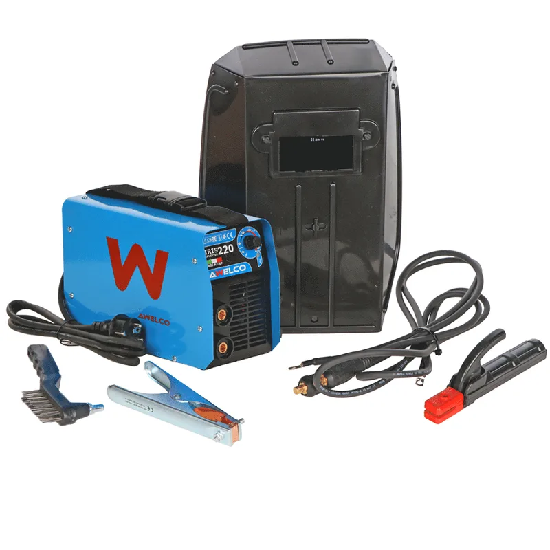 Awelco iris 220 - Poste à souder Inverter (mma), à courant continu (DC)