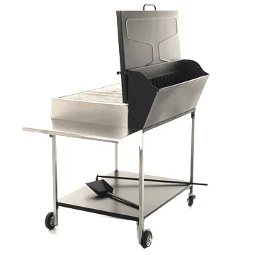 Famur BK 10 Elite - Barbecue à bois et charbon