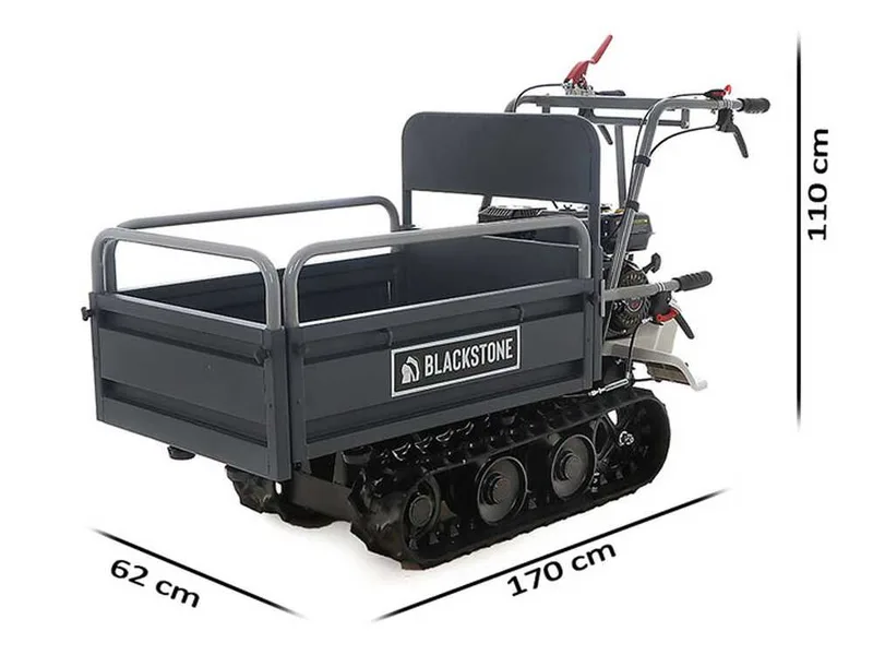 Brouette à chenilles Blackstone TB 3250 E avec benne extensible charge 320 kg