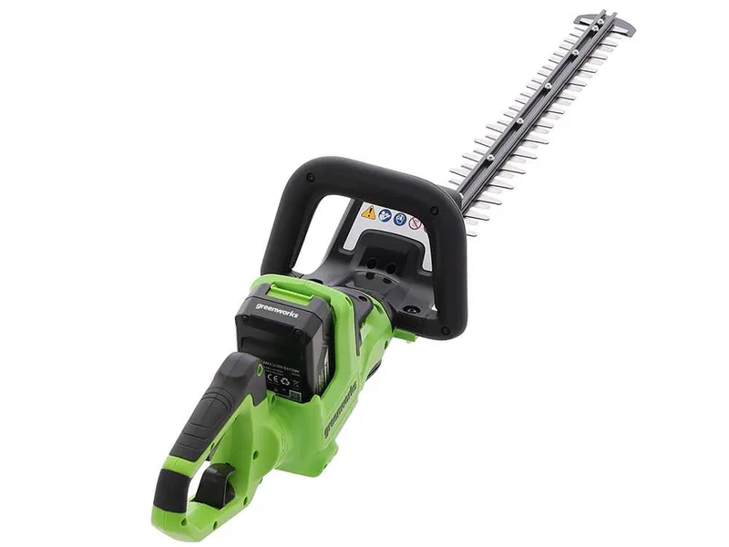 Greenworks HT48DL210-01 - Taille-haie à batterie 48 V/2 Ah - Lame de 66 cm