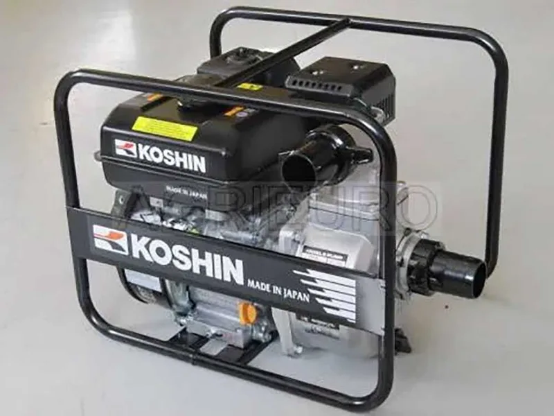 Motopompe d'arrosage auto-amorçante avec moteur thermique Oriental Koshin SEV-50X