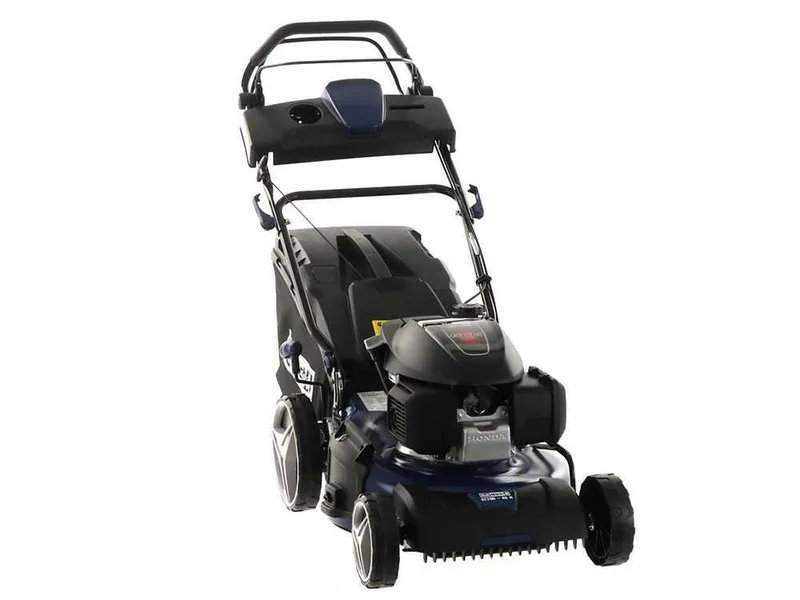 BullMach ECTOR 46 H - Tondeuse à gazon thermique tractée - 4 en 1 - Moteur Honda GCVx170