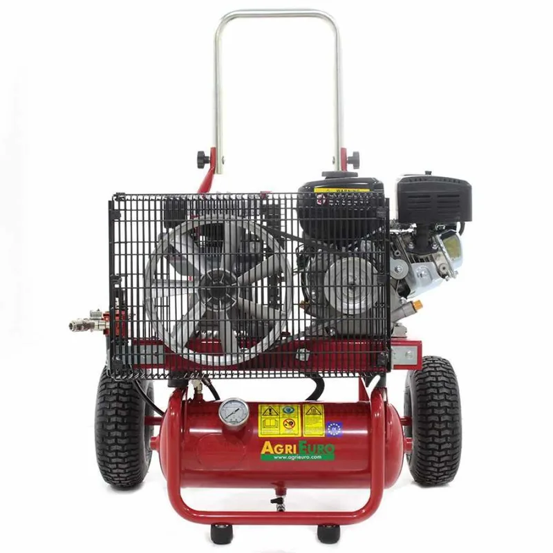 Motocompresseur avec moteur essence Agrieuro TB 10/270 compresseur thermique à essence