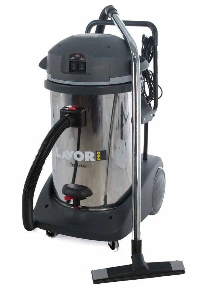 LavorPro Taurus IR - Aspirateur eau et poussière - aspirateur à poussière et liquides - Bidon rabattable en INOX