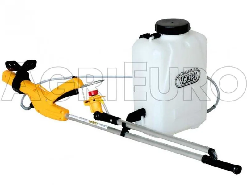 Microniseur électrique à batterie Volpi Jolly avec réservoir 10L - Pour désherbage dilué diffus