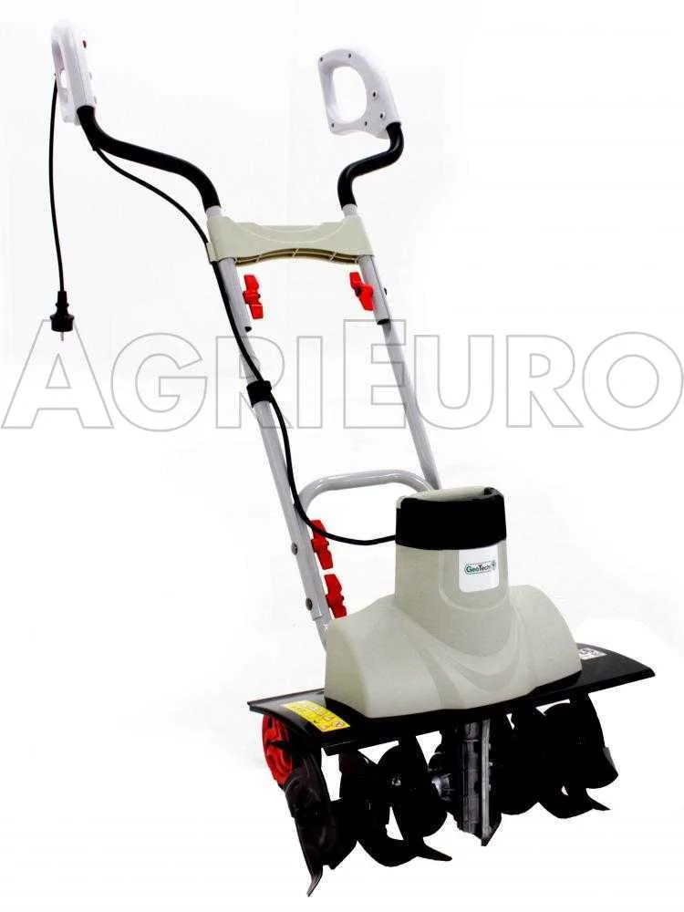 GeoTech EC 1500-6 - Motobineuse électrique - 1500 W - 6 rangées de fraise