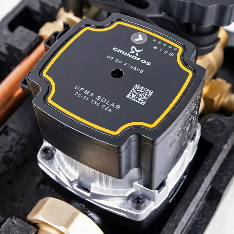Station de pompage solaire à deux circuits Afriso PrimoSol PWM 2-12 classe énergétique A