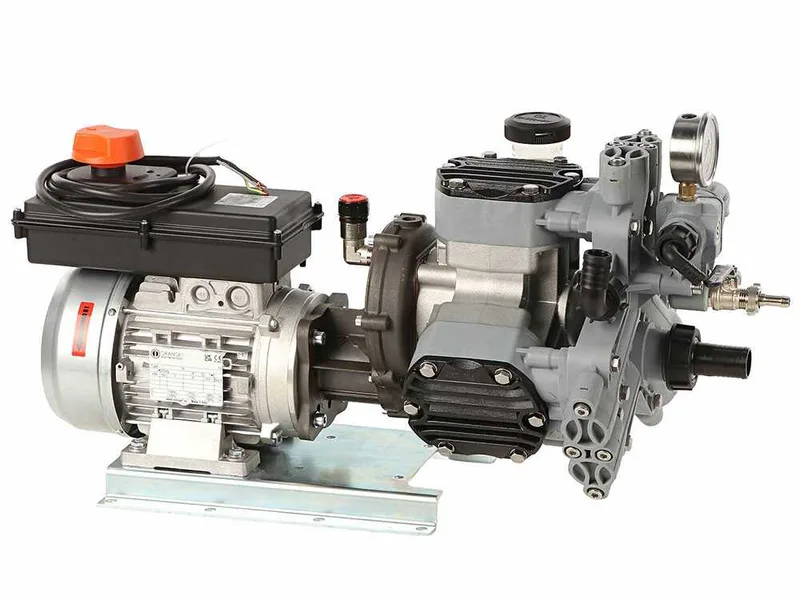 Comet MTP P40/20 TRF90 HP3 BA SCAT EL - Motopompe électrique triphasée pour pulvérisation - version pour acides et produits chimiques