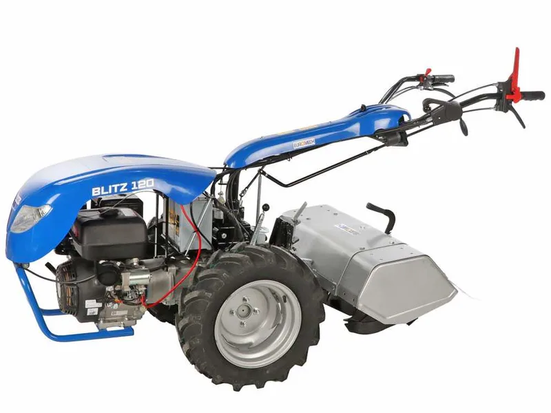 EuroMech BLITZ 120 - Motoculteur à essence - Yagmur R420 - 16 CV - Démarrage électrique
