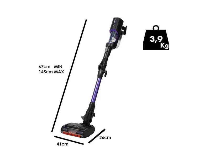 Shark HZ500EU - Aspirateur - Balai électrique - 2 en 1 - 450 W