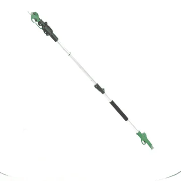 GreenBay TopCut 28 - Sécateur électrique de taille sur perche - 2x 16.8V 2Ah - 150/210 cm - Diamètre de coupe 28 mm