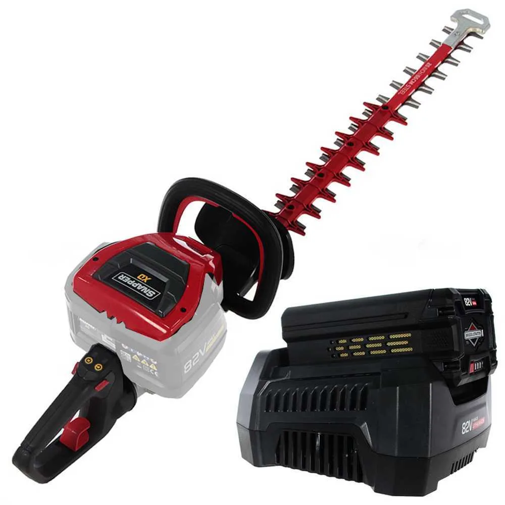 Taille-haies électrique à batterie 2 Ah/82V Snapper SXDHT82 - lame de 66 cm - coupe 33 mm
