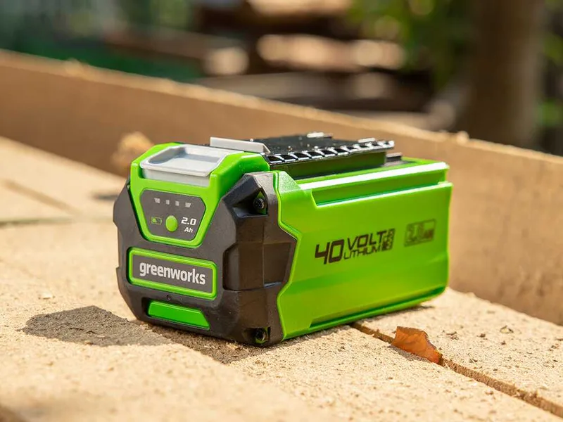 Starter kit Greenworks Batterie 40V 2Ah + Chargeur