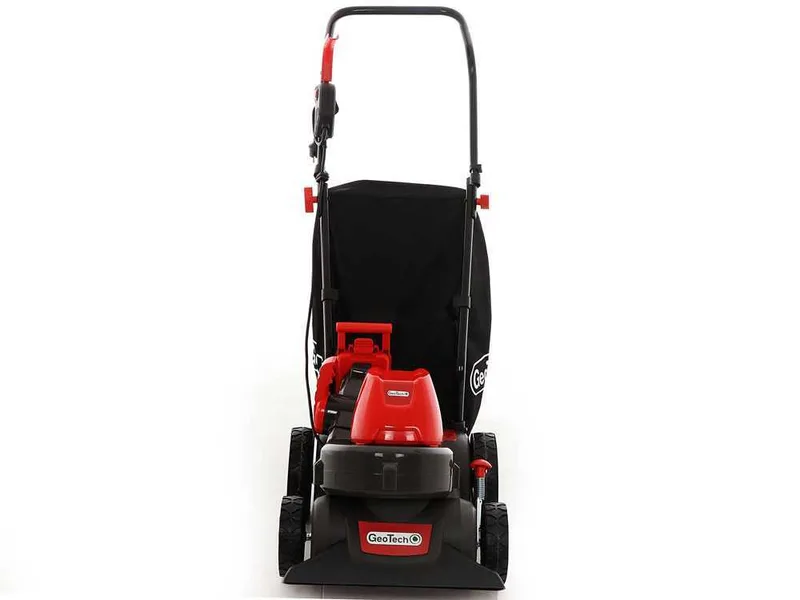 GeoTech LV 200 E Aspirateur de feuilles à roues - moteur électrique 1600W - Bac 45L - Souffleur