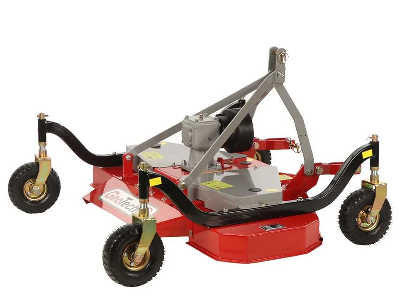 GeoTech Pro TLP 180 - Plateau de coupe pour tracteur – 3 rotors à 1 lame