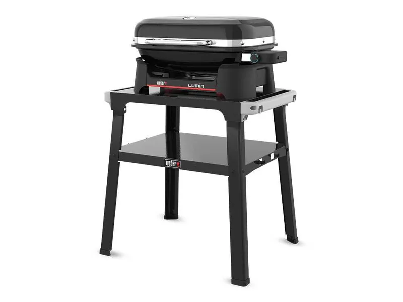 Weber Lumin avec support 1501652 - Barbecue électrique portable