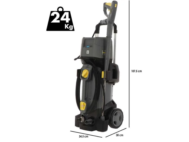 Karcher Pro HD 4/11 C Bp - Nettoyeur haute pression professionnel à batterie - 36V - 12 Ah