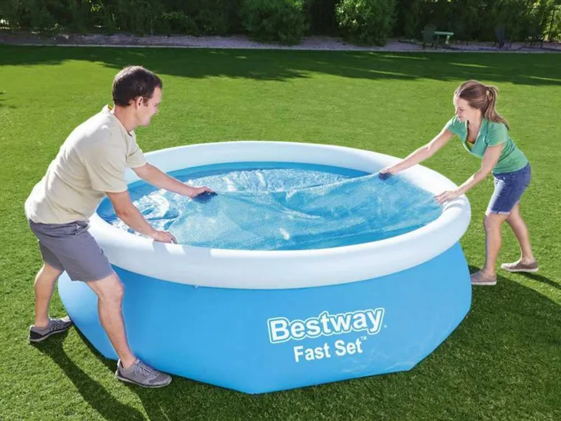 Bâche solaire pour piscines rondes Ø305 cm Bestway 58241