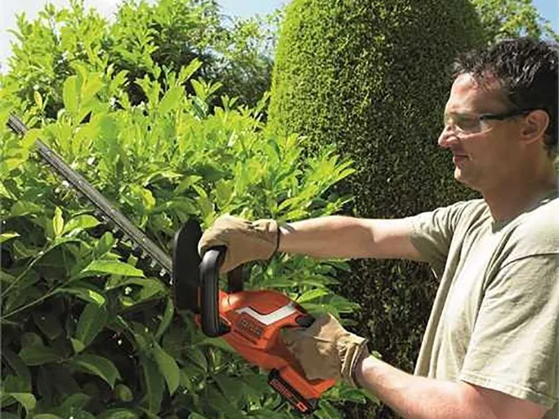 Taille-haie à batterie Black & Decker GTC1845L20-QW batterie 18V 2Ah + une batterie 18V 2Ah - lamier 45 cm