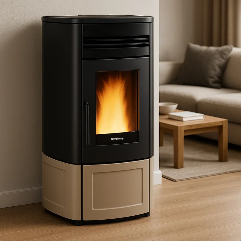 Extraflame noris lux - Taupe poêle à granulés evolution line