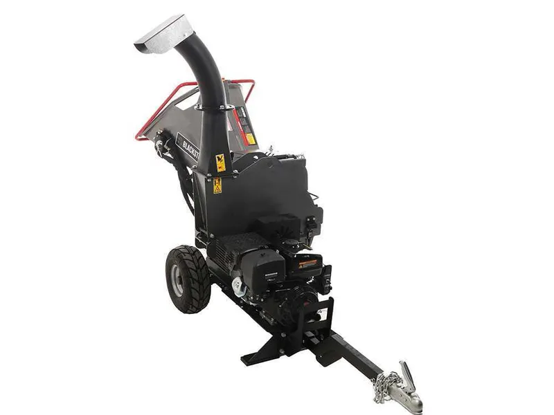 Blackstone BSFC 1600 LE - Broyeur de branches thermique tractable - Moteur à essence Loncin