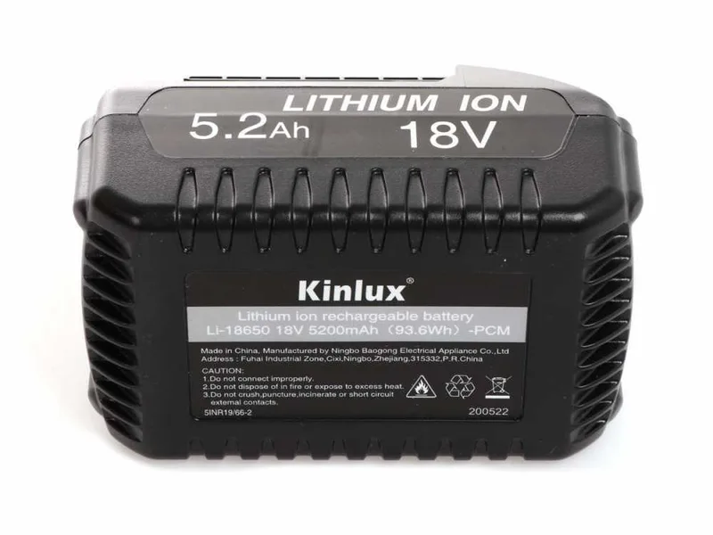 Batterie GeoTech DC 18V 5,2 Ah
