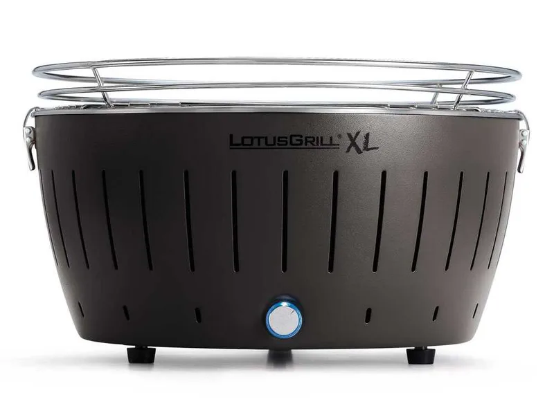 LotusGrill LG G435 U - Barbecue portable d'extérieur XL - Coque anthracite