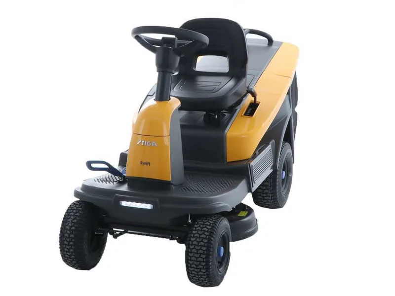 Rider tracteur tondeuse Stiga SWIFT 372e - Batteries ePower - Largeur de coupe 72 cm