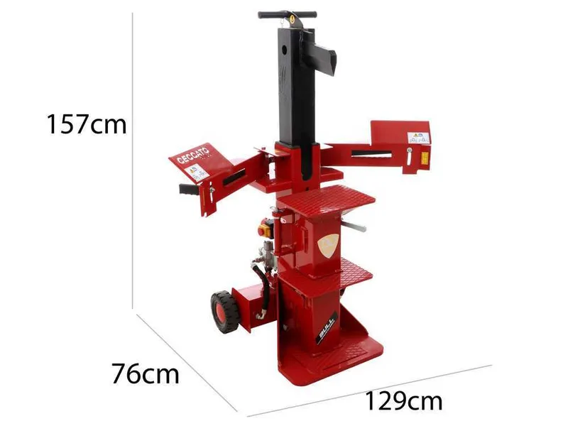 Ceccato Olindo bull SPLE12 fdpt - Fendeuse à bois électrique - Vertical - 400V