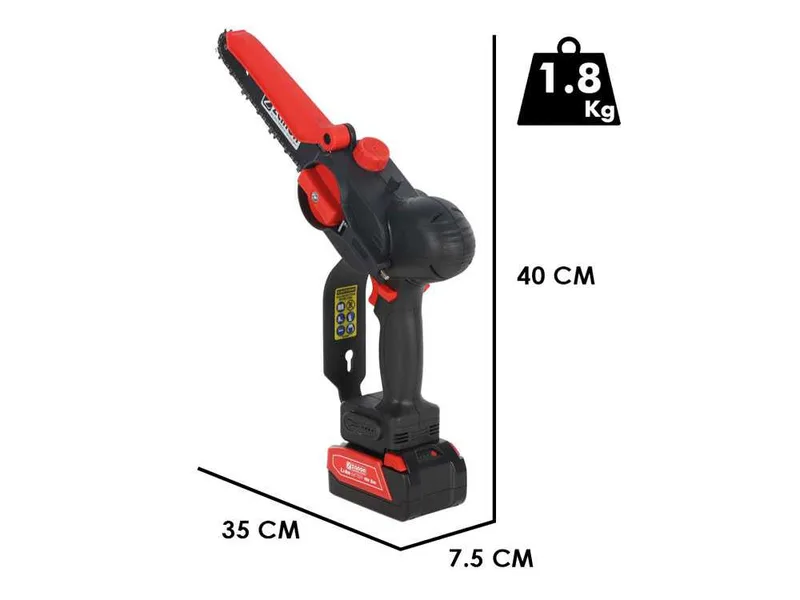 Zanon ZP 185 - Élagueuse sur batterie - 2x 18.5V 5Ah