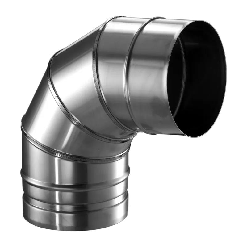 Schiedel PRIMA PLUS coude 90° Ø150 mm simple paroi mat