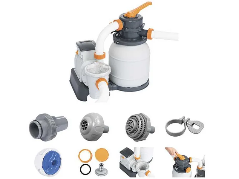 Pompe de filtration à sable Bestway 58497 - Débit d'eau 5678 l/h - 230 W
