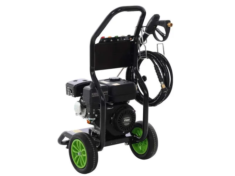 Ribimex RX21T - Nettoyeur haute pression thermique - 200 bar 678 l/h - Moteur Loncin à essence 196 cm³