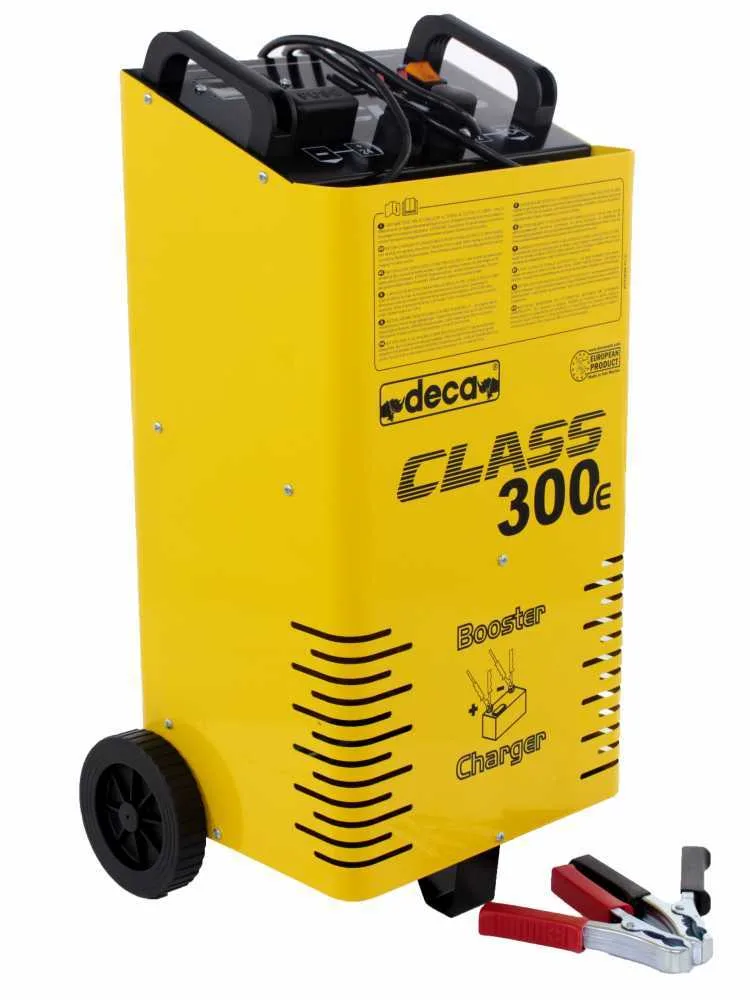 Deca class booster 300E - Chargeur de batterie/démarreur - sur chariot - monophasé - batteries 12-24V