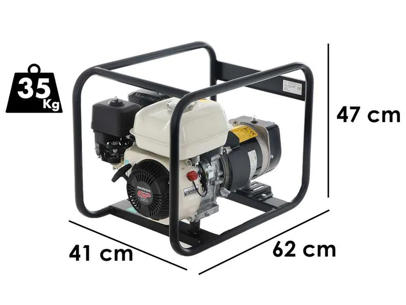 AGT 2501 HSB SE GP - Groupe électrogène 2.2 kW monophasé à essence - Continu 2.1 kW Monophasé