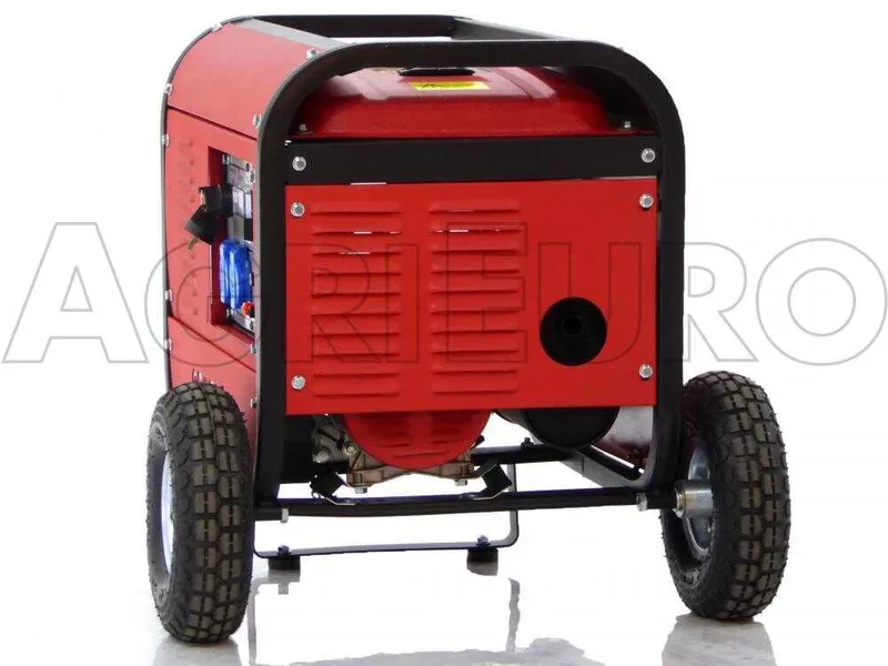 GeoTech GGSA3000ES - Groupe électrogène 2.7 kw monophasé à essence - sur chariot - dém. électrique