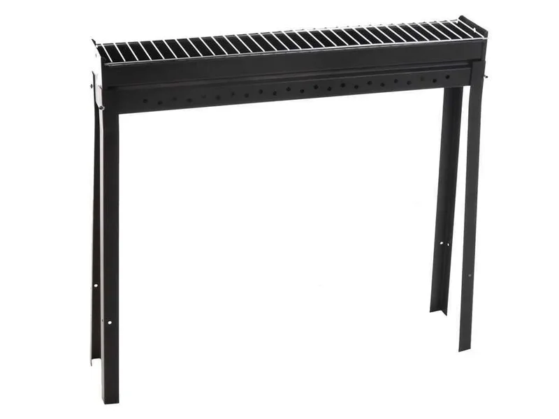 Mille BBQ-80 Classic - Grille pour brochettes à charbon - 80x15 cm