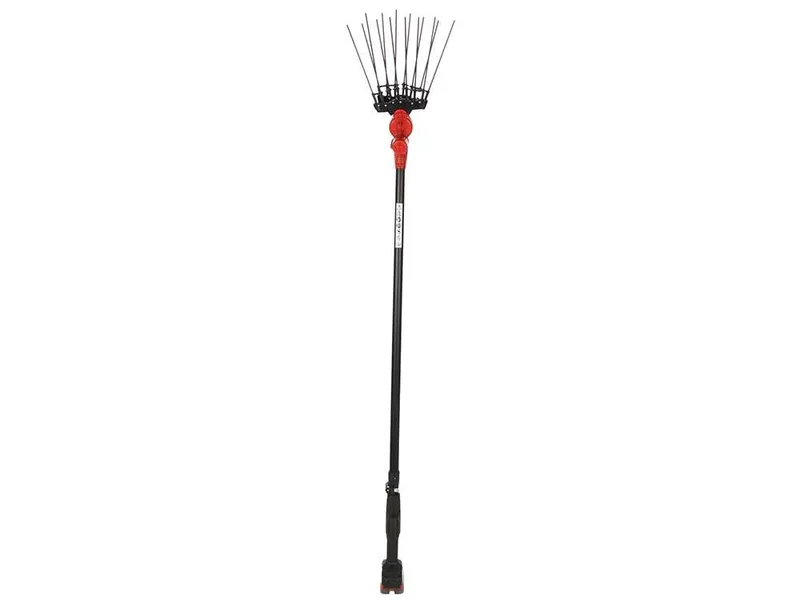 Aima Tandem Cordless - Peigne vibreur électrique à batterie - Perche télescopique en aluminium 195-300 cm - 3 x 21 V 5,2 Ah